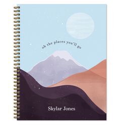 Oh The Places You'll Go Spiral Notebook